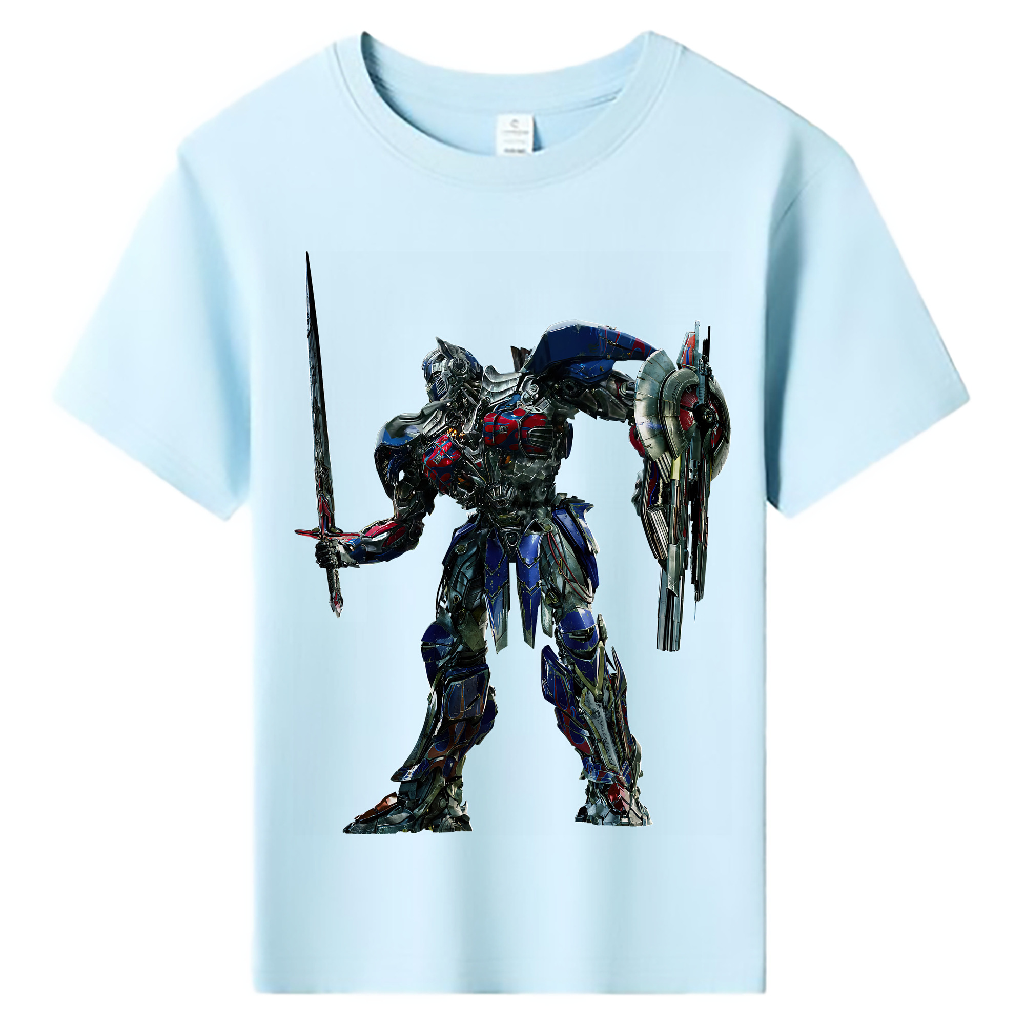 （画像用） Transformers トランスフォーマー 綿100％キッズTシャツ（フロントプリント）